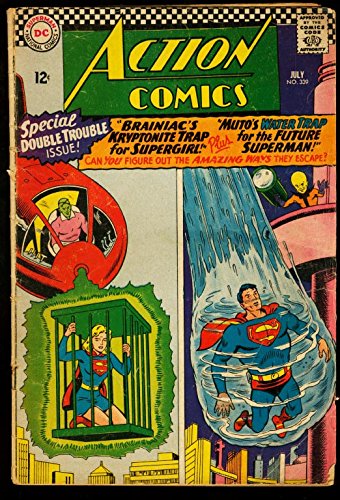 ACTION COMICS #339-SUPERMAN-SUPERGIRL-DC G/VG