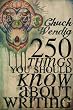 250 Things You Should Know About Writing