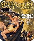 Ghost Woman Spicy Adventure Stories Vintage Pulp MOUSE PAD