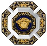 Versace by Rosenthal Medusa Blue 9-Inch Cigar Ashtray