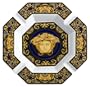 Versace by Rosenthal Medusa Blue 9-Inch Cigar Ashtray