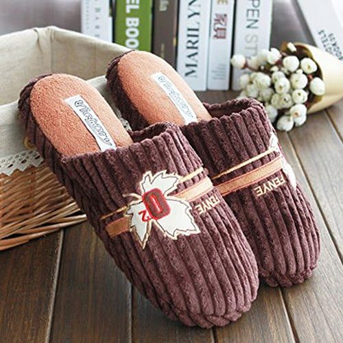 Viiart Fall Winter Cotton Flannel Washable Slipper Size 6 To 10