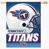 Tennessee Titans 27x37 Vertical Flag