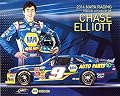 AUTOGRAPHED 2014 Chase Elliott #9 NAPA AUTO PARTS RACING (Jr Motorsports) Nationwide Series Champion ROOKIE 8X10 Signed NASCAR Hero Card with COA