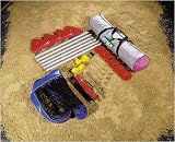 Huck Leisure Volleyball Set - great for holiday, garden & beach games
