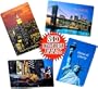 3D New York City Souvenir Postcards - Collectors Set Of 4