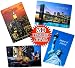 3D New York City Souvenir Postcards - Collectors Set Of 4