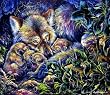 Wolf Lair 550pc Jigsaw Puzzle by Linda Thomspson