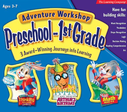 Software: Adventure Workshop Preschool 1st Grade