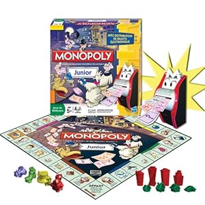 Hasbro - 27110 - Jeu de Stratégie - Monopoly Junior Electronique