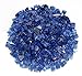 American Fireglass 1/2” Reflective Fire Glass | Use in Fireplace, Fire Pit or Bowl | for Natural Gas or Propane Fires | Safe Tempered Glass for Outdoor & Indoor | Cobalt Blue, 10lb Bag