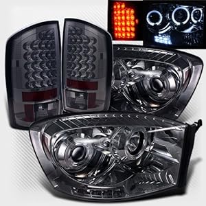 Amazon.com: Rxmotoring 2006 Dodge Ram 1500 Projector Headlights + Led