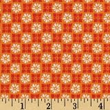 618FpvpfOgL. SL160  43 Wide Michael Miller Graceful Geisha Kimono Flowers Orange Fabric By The Yard