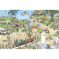 Jumbo 01555 - Jan van Haasteren - Der Golfplatz - 1500 Teile