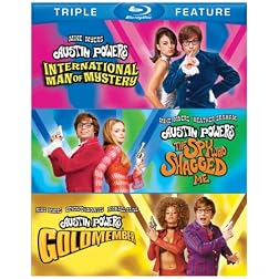 Austin Powers: International Man of Mystery / Austin Powers: The Spy Who Shagged Me / Austin Powers in Goldmember (Triple Feature) [Blu-ray]