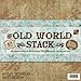 Diecuts with a View PS-005-00008 Old World 12 Inches by 12 Inches Paper Stack (Pack of 1), Brown