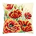 Vervaco Cross Stitch Cushion: Poppies II