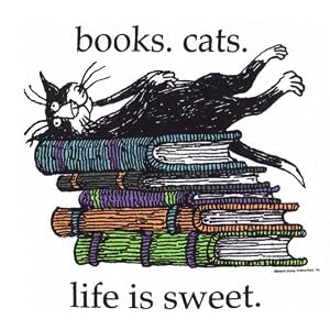 Amazon.com: Books Cats - Life is Sweet T-Shirt by Edward Gorey: Adult Large: Everything Else