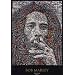 Bob Marley Mosaic Entertainment Poster Print, 24x36