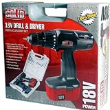 Wireless Drill & Driver with Accessory Set Solid 18V