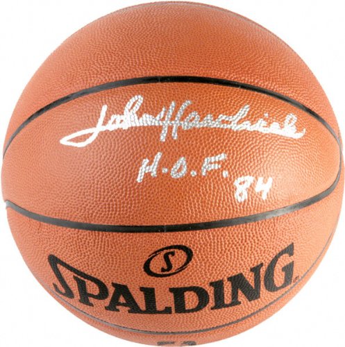 John Havlicek Boston Celtics Autographed Spalding Basketball w/ 