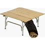 Picnic Plus Roll-Up Wood Travel Table