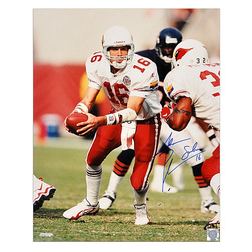 Mounted Memories Arizona Cardinals Jake Plummer Autographed 16X20 Handing Off Photo