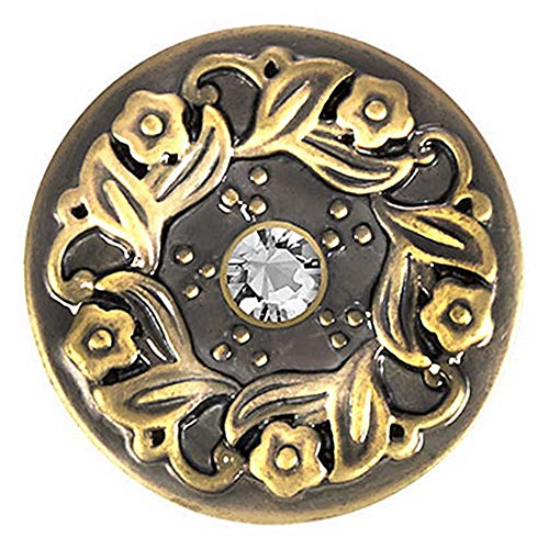 Ginger Snaps Petals PETALS AROUND SN15-29 Interchangeable Jewelry Snap Accessory