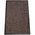 William Armes Dandy Washamat Doormat, 80 x 50 cm, Dark Brown