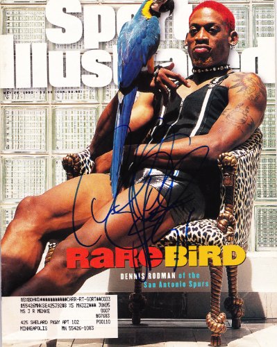 Dennis Rodman signed autographed Sports Illustrated Chicago Bulls