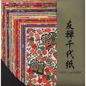 Yuzen-Chiyogami-set-of-40-Origami-sheets-YW-112-