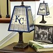 Kansas City Royals 14-Inch Art Glass Lamp