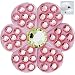 Bella Swarovski Crystal Golf Ball Marker & Hat Clip - Flowers Collection - Pink Flower