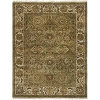 Safavieh Classic CL254C Light Green 5'x8' Handmade Wool Area Rug