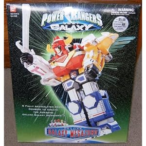 Power Rangers Lost Galaxy Deluxe Galaxy Megazord Action Figure by 