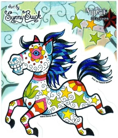 Sunny Buick - Candy Horse - Sticker / Decal