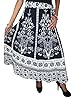 Indian Wrap Skirt Printed Cotton Gypsy Sarong Wrap Around Long Wraparound Skirts