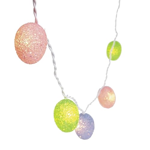 Plastic Easter Eggs Light String