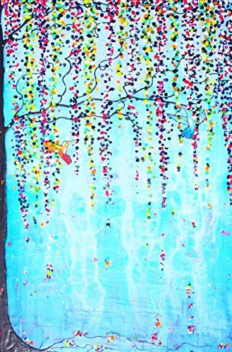 Art Print 12x18 "Dance of the Hummingbirds" By Natalie Briney Artist