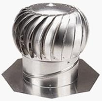 Ventamatic VX0012BK-WG Wind Turbine Attic Ventilator with Base and Riser