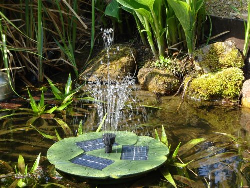 Buy Chelsea Solar Lily Fountain - Green online at Discounted New and Used prices. Delivered to your door with Off-The-Bookshelf.