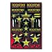 ONE INDUSTRIES DECAL SHEET - ROCKSTAR (12MM)