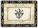 CounterArt Hardboard Placemat, Fleur de Lis Damask, Set of 2