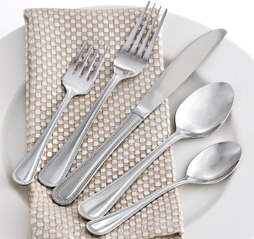 Pearl 80 Piece Flatware Set On Sale