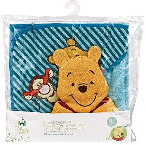Winnie The Pooh Hooded Towel Gift Set