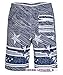MR. R Men's Star Stripe Printed Beach Shorts Swim Trunks