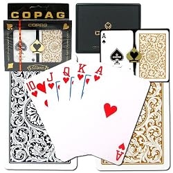 CopagT Bridge Size 1546 Design Regular Index - Black & Gold (fls)