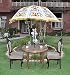 Lalhaveli Handcrafted Ethnic Embroidery Designer Garden Umbrella 52 X 72 Inches RS.10560.00