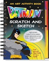 Batman Scratch and Sketch: An Art Activity Book for Crime Fighters of All Ages