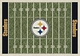 Milliken Pittsburgh Steelers 5 x 8 Pittsburgh Steelers Field Area Rug